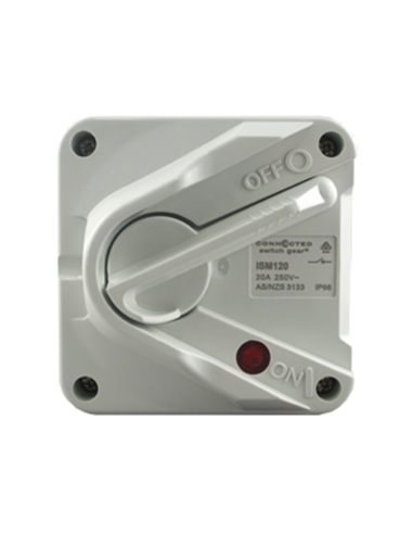 Connected Switchgear Impact Series Single Pole Weatherproof Isolating Switch - CS-ISM120