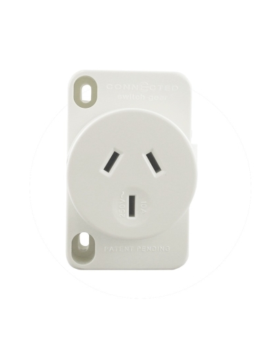 Connected Switchgear Quick Connect Surface Socket Outlet - CS-SMS1QF