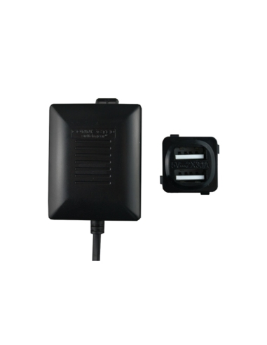 Connected Switchgear Dual USB Charger Fast Charge Black - CS-MUSB31RB